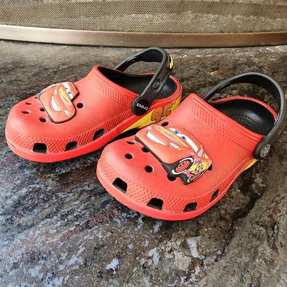 CROCS Kids Disney's Lightning McQueen Size 11 - Picture 1 of 10